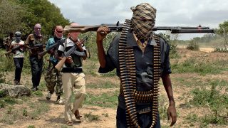 Militants of the Islamist al-Shabaab insurrection group