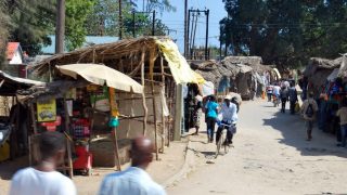 Watamu-A street market